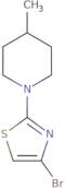 4-Bromo-2-(4-methylpiperidin-1-yl)thiazole