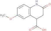 6-Methoxy-2-oxo-1,2,3,4-tetrahydroquinoline-4-carboxylic acid