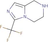 3-(Trifluoromethyl)-5H,6H,7H,8H-imidazo[1,5-a]pyrazine