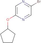 2-Bromo-5-cyclopentyloxypyrazine