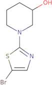 5-Bromo-2-(piperidin-3-ol)thiazole