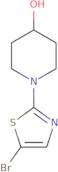 5-Bromo-2-(piperidin-4-ol)thiazole