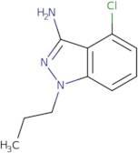 4-Chloro-1-propyl-1H-indazol-3-amine