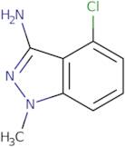 3-Amino-4-chloro-1-methyl-1H-indazole