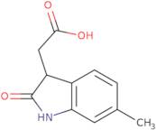 (6-Methyl-2-oxo-2,3-dihydro-1H-indol-3-yl)acetic acid