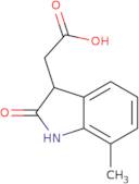 (7-Methyl-2-oxo-2,3-dihydro-1H-indol-3-yl)acetic acid