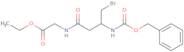 Ethyl 2-(3-(((benzyloxy)carbonyl)amino)-4-bromobutanamido)acetate