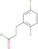 3-(2,5-Difluorophenyl)propanoylchloride