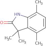 3,3,4,7-Tetramethyl-2,3-dihydro-1H-indol-2-one