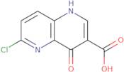 6-Chloro-4-oxo-1,4-dihydro-1,5-naphthyridine-3-carboxylic acid