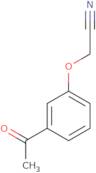 2-(3-Acetylphenoxy)acetonitrile