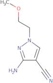 3-Amino-1-(2-methoxyethyl)-1H-pyrazole-4-carbonitrile