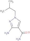 3-Amino-1-(2-methylpropyl)-1H-pyrazole-4-carboxamide