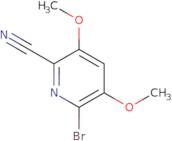 6-Bromo-3,5-dimethoxypicolinonitrile