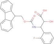 (2S,3S)-3-((((9H-Fluoren-9-yl)methoxy)carbonyl)amino)-3-(2-fluorophenyl)-2-hydroxypropanoic acid