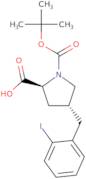 (2S,4R)-1-(tert-Butoxycarbonyl)-4-(2-iodobenzyl)pyrrolidine-2-carboxylic acid