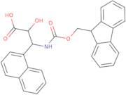 (2S,3S)-3-((((9H-Fluoren-9-yl)methoxy)carbonyl)amino)-2-hydroxy-3-(naphthalen-1-yl)propanoic acid