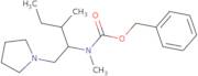 (S)-1-Pyrrolidin-2-isobutyl-2-(N-cbz-N-methyl)amino-ethane