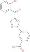 3-[4-(2-Hydroxybenzoyl)-1H-pyrazol-1-yl]-benzenecarboxylic acid