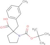 Boc-(R)-α-(3-methyl-benzyl)-proline