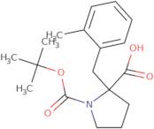 Boc-(R)-α-(2-methyl-benzyl)-proline