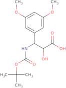 (2S,3S)-3-((tert-Butoxycarbonyl)amino)-3-(3,5-dimethoxyphenyl)-2-hydroxypropanoic acid