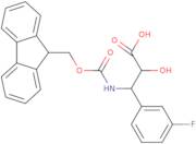 (2R,3R)-3-((((9H-Fluoren-9-yl)methoxy)carbonyl)amino)-3-(3-fluorophenyl)-2-hydroxypropanoic acid