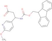 Fmoc-(R)-3-amino-3-(6-methoxy-3-pyridyl)-propionic acid