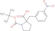 (R)-1-(tert-Butoxycarbonyl)-2-(3-nitrobenzyl)pyrrolidine-2-carboxylic acid