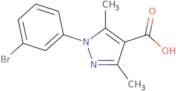 1-(3-Bromophenyl)-3,5-dimethyl-1H-pyrazole-4-carboxylic acid