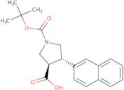 Boc-trans-DL-b-Pro-4-(2-naphthyl)-OH