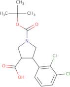 Boc-(±)-trans-4-(2,3-dichlorophenyl)pyrrolidine-3-carboxylic acid