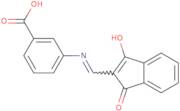 3-(((1,3-dioxoindan-2-ylidene)methyl)amino)benzoic acid