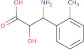 (2S,3S)-3-Amino-2-hydroxy-3-(o-tolyl)propanoic acid