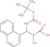 (2S,3S)-3-((tert-Butoxycarbonyl)amino)-2-hydroxy-3-(naphthalen-1-yl)propanoic acid