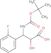 N-Boc-(2S,3S)-3-amino-3-(2-fluoro-phenyl)-2-hydroxy-propionic acid