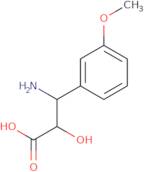 (2S,3S)-3-Amino-2-hydroxy-3-(3-methoxyphenyl)propanoic acid