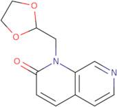 1-((1,3-Dioxolan-2-yl)methyl)-1,7-naphthyridin-2(1H)-one