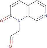 2-(2-Oxo-1,7-naphthyridin-1(2H)-yl)acetaldehyde