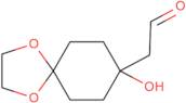 2-{8-Hydroxy-1,4-dioxaspiro[4.5]decan-8-yl}acetaldehyde