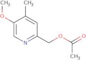 (5-Methoxy-4-methylpyridin-2-yl)methyl acetate