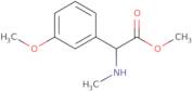 Methyl 2-(3-methoxyphenyl)-2-(methylamino)acetate