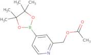 (4-(4,4,5,5-Tetramethyl-1,3,2-dioxaborolan-2-yl)pyridin-2-yl)methyl acetate