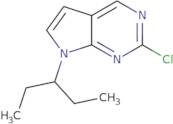 2-Chloro-7-(pentan-3-yl)-7H-pyrrolo[2,3-d]pyrimidine