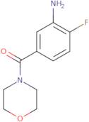 (3-Amino-4-fluorophenyl)(morpholin-4-yl)methanone