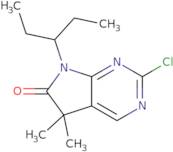 2-Chloro-5,5-dimethyl-7-(pentan-3-yl)-5H-pyrrolo[2,3-d]pyrimidin-6(7H)-one