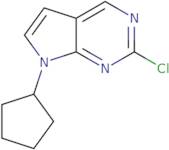 2-Chloro-7-cyclopentylpyrrolo[2,3-d]pyrimidine