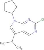 2-Chloro-7-cyclopentyl-5-isopropyl-7H-pyrrolo[2,3-d]pyrimidine