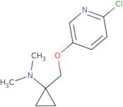 1-(((6-Chloropyridin-3-yl)oxy)methyl)-N,N-dimethylcyclopropanamine