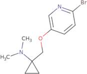 1-(((6-Bromopyridin-3-yl)oxy)methyl)-N,N-dimethylcyclopropanamine